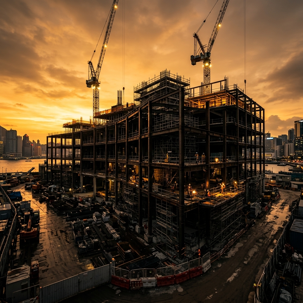 UBVision architectural construction site asset